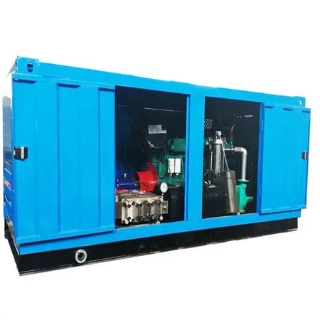 heat exchanger water jet cleaning system