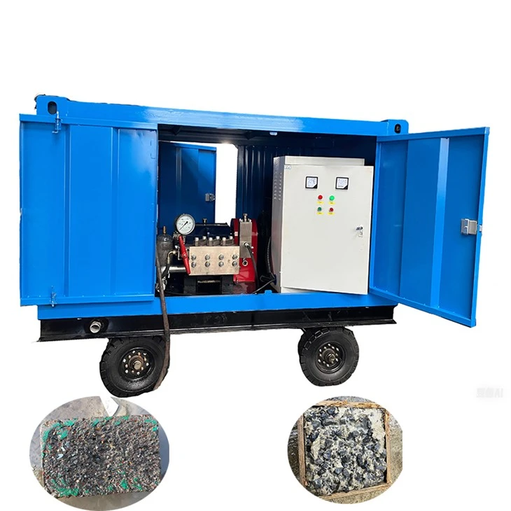 500bar 60L betonggrovning Hydroblästringsmaskin