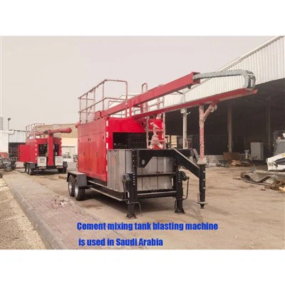 1400BAR Cement Mixer Tank Hydro Blasting Machine