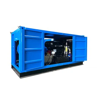 300L/min 400bar Högtrycksvattenstråleborrning Pålningsutrustning